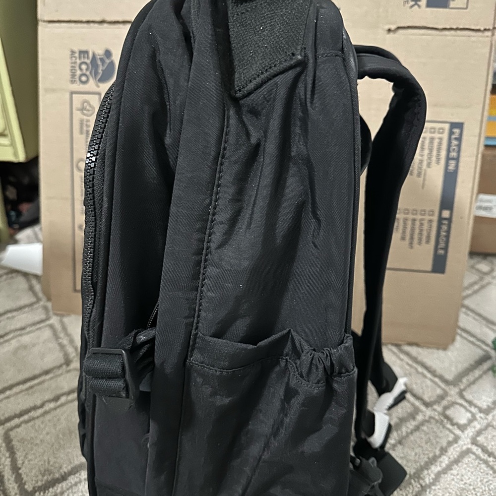 Kipling Black rolling backpack with handle NWT - image 2